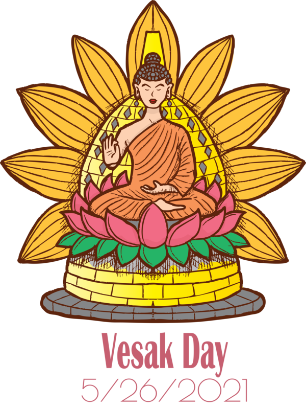 Transparent Vesak Vesak Drawing for Buddha Day for Vesak