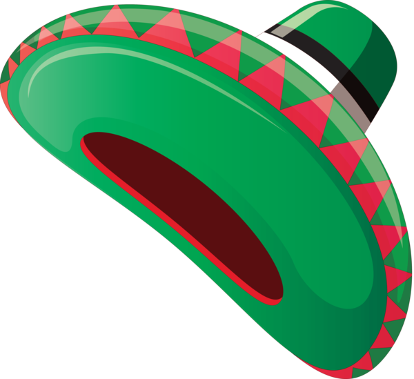 Transparent Cinco de mayo Green Produce Font for Fifth of May for Cinco De Mayo
