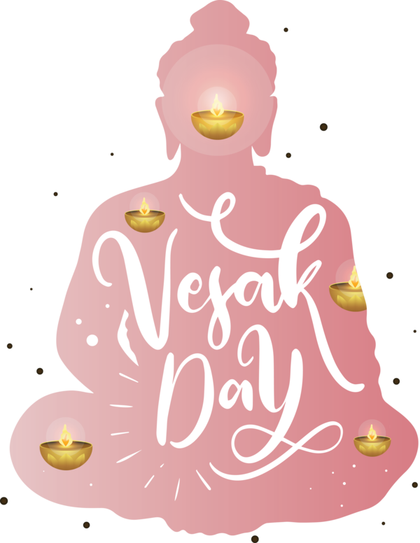 Transparent Vesak Vesak Halal Buddharupa for Buddha Day for Vesak