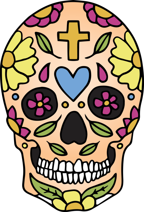 Transparent Cinco de mayo Poster Blog for Mexican Skull for Cinco De Mayo