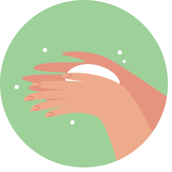 Transparent Global Handwashing Day Circle Logo Angle for Hand washing for Global Handwashing Day