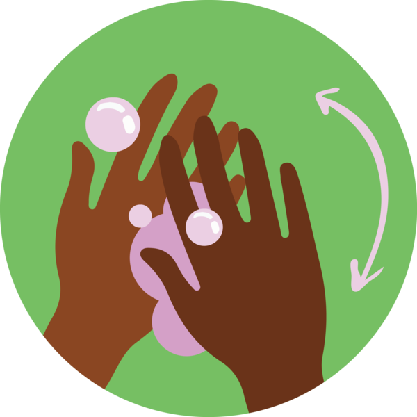 Transparent Global Handwashing Day Green Behavior Meter for Hand washing for Global Handwashing Day