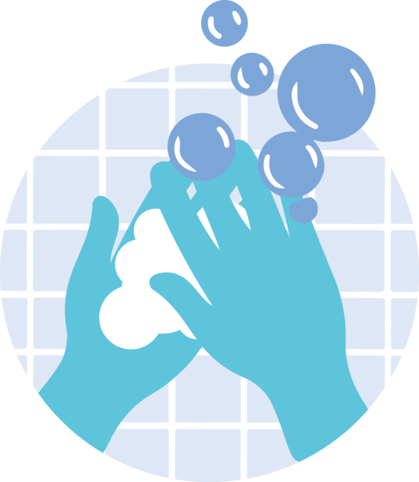 Transparent Global Handwashing Day Cloth face mask Olonzac for Hand washing for Global Handwashing Day