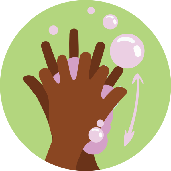 Transparent Global Handwashing Day Hand model Meter Hand for Hand washing for Global Handwashing Day