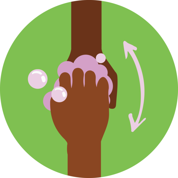 Transparent Global Handwashing Day Logo M Behavior for Hand washing for Global Handwashing Day