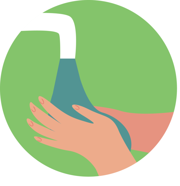 Transparent Global Handwashing Day Logo H&M Green for Hand washing for Global Handwashing Day