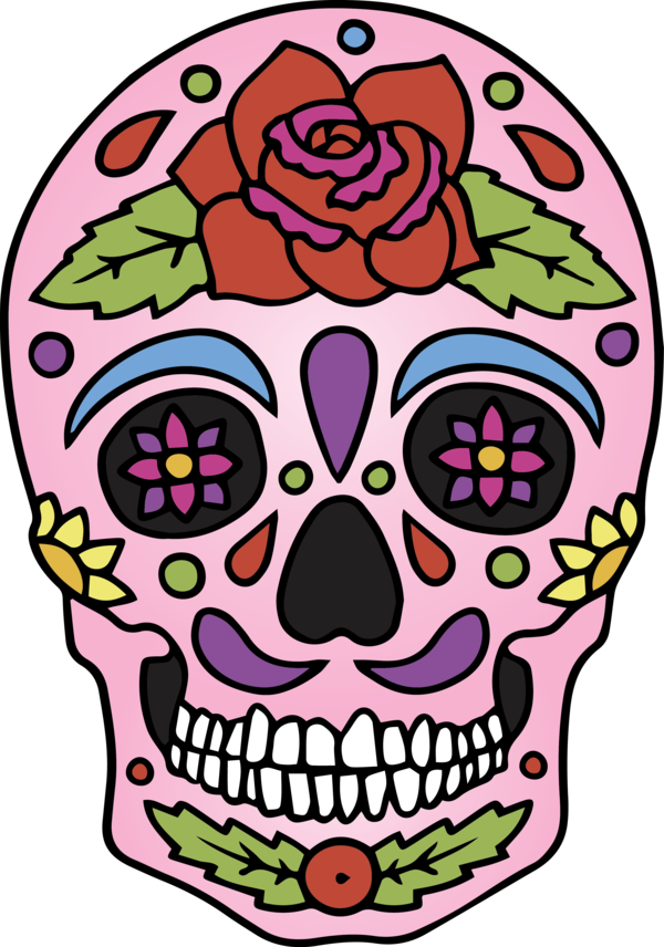Transparent Cinco de mayo Drawing Skull art Visual arts for Mexican Skull for Cinco De Mayo