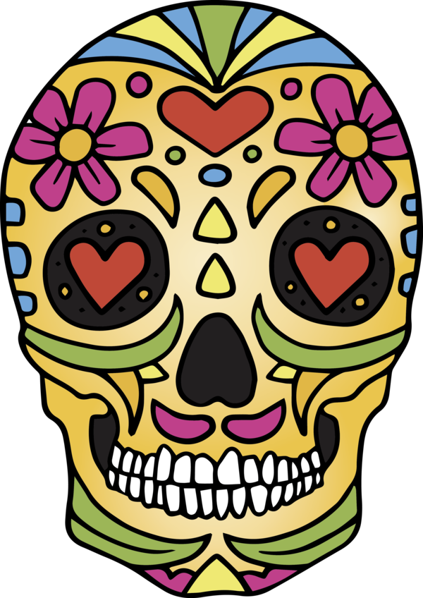Transparent Cinco de mayo Drawing Visual arts 骷髅 for Mexican Skull for Cinco De Mayo