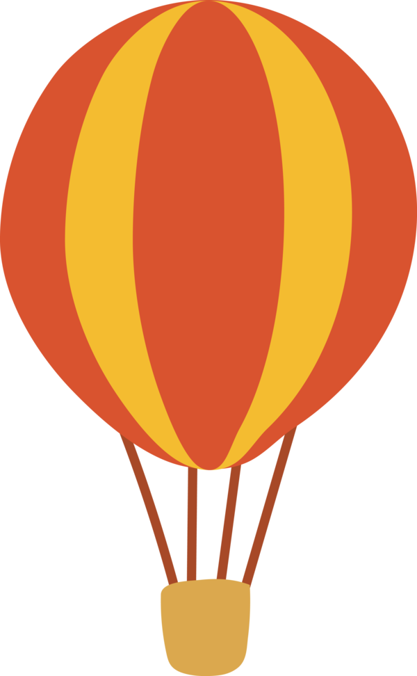 Transparent World Tourism Day Hot air balloon Yellow Balloon for Tourism Day for World Tourism Day