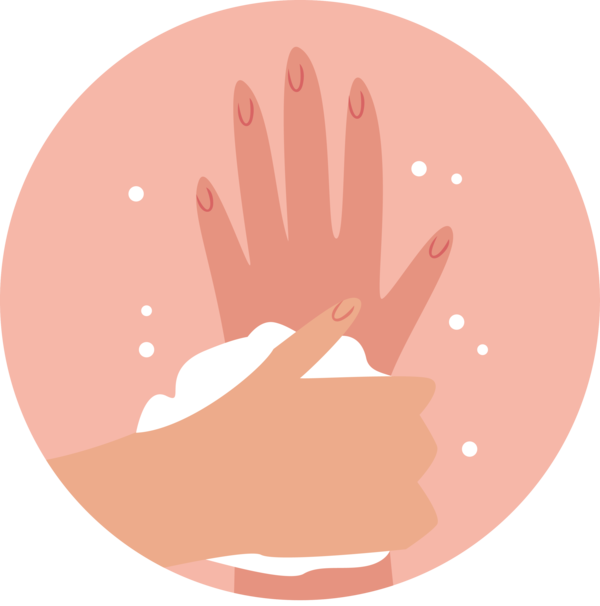 Transparent Global Handwashing Day Hand model Cartoon Font for Hand washing for Global Handwashing Day