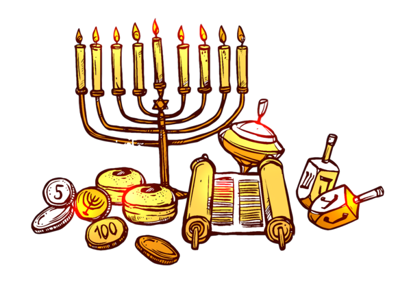 Transparent Hanukkah Royalty-free Video clip Text for Happy Hanukkah for Hanukkah