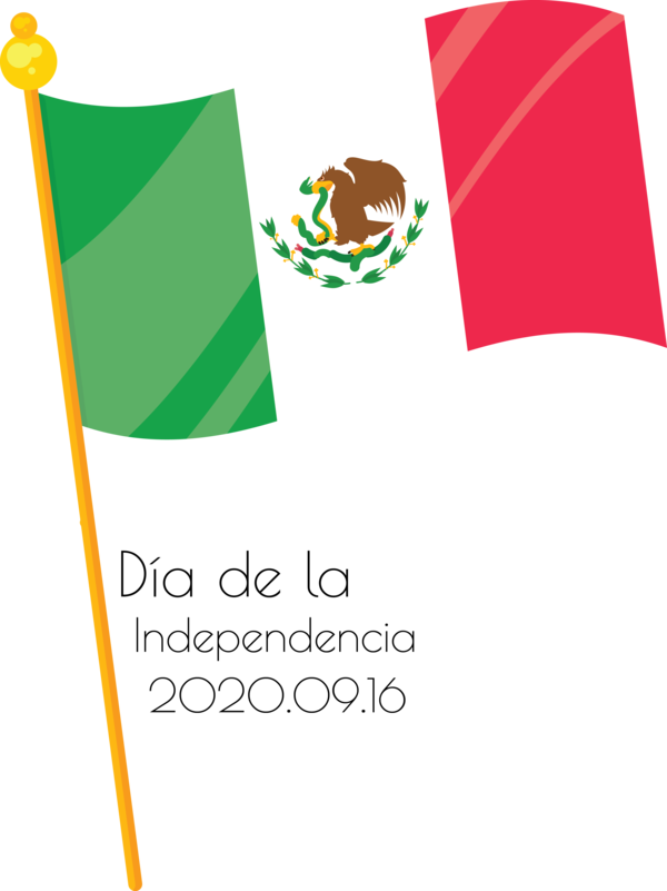 Transparent Mexico Independence Day Logo Flag Line for Mexican Independence Day for Mexico Independence Day
