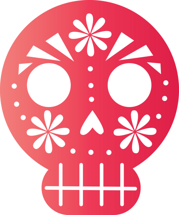 Transparent Day of the Dead La commode aux tiroirs de couleurs Sigil Royalty-free for Mexican Bunting for Day Of The Dead