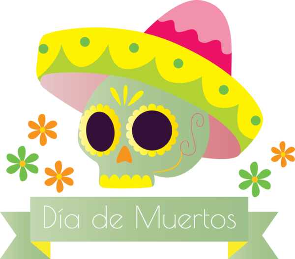 Transparent Day of the Dead Royalty-free  Video clip for Día de Muertos for Day Of The Dead
