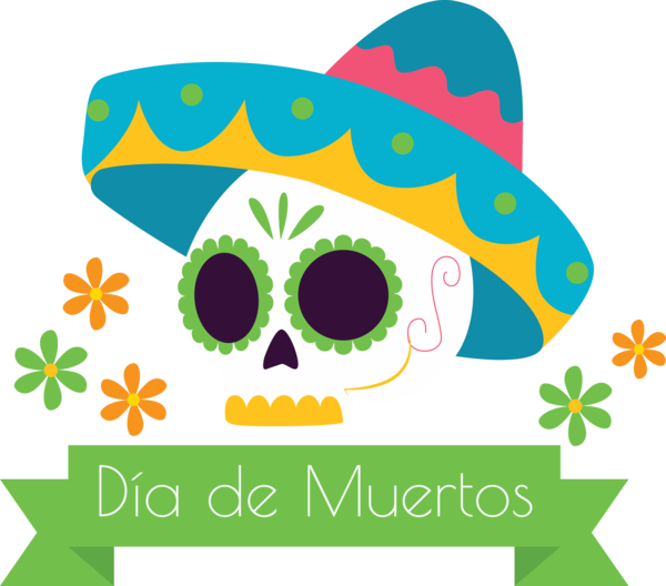 Transparent Day of the Dead Christmas Day New Year 33333 for Día de Muertos for Day Of The Dead