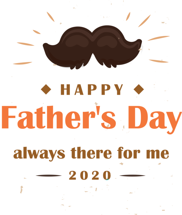 Transparent Father's Day Logo Meter M for Happy Father's Day for Fathers Day