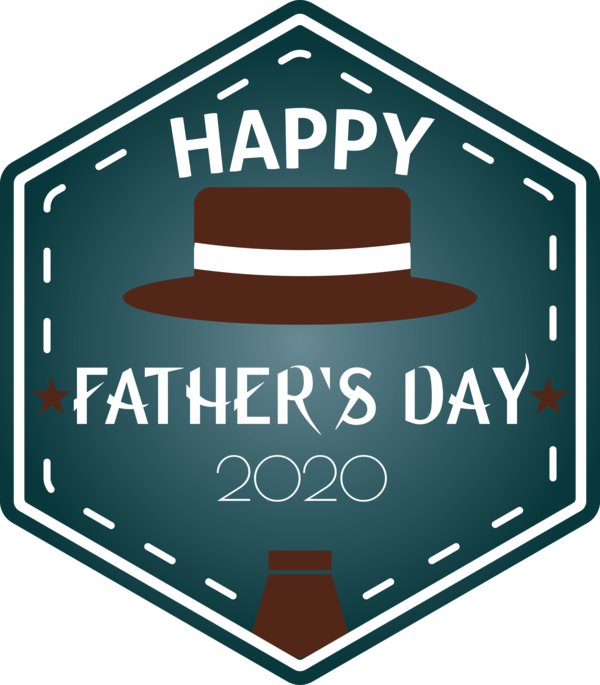 Transparent Father's Day Logo Font label.m for Happy Father's Day for Fathers Day