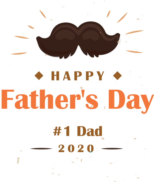 Transparent Father's Day Logo Font Meter for Happy Father's Day for Fathers Day