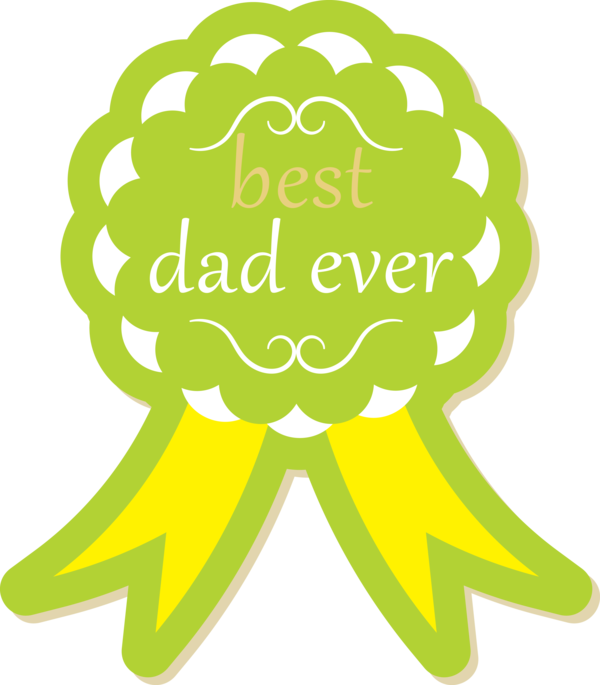 Transparent Father's Day Leaf Logo Green for Happy Father's Day for Fathers Day
