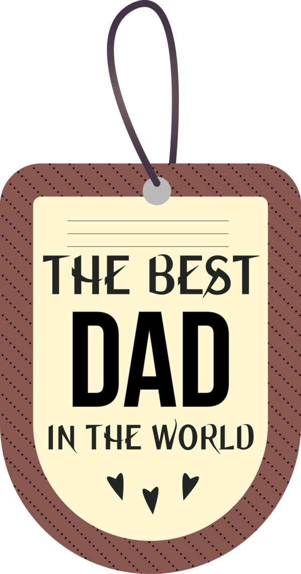 Transparent Father's Day Logo Font Pattern for Happy Father's Day for Fathers Day
