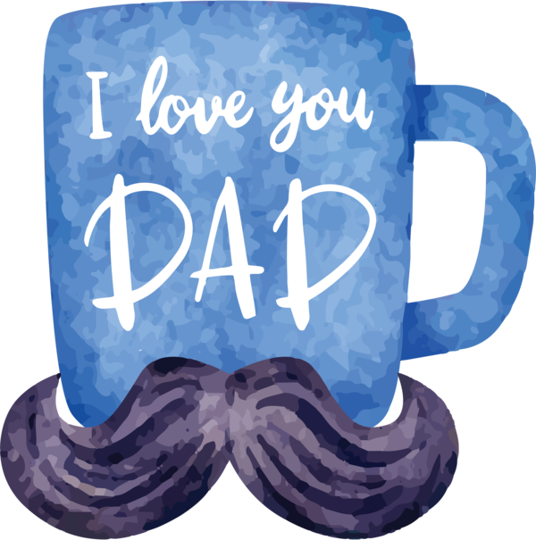 Transparent Father's Day Font Meter for Happy Father's Day for Fathers Day