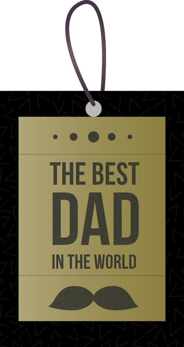 Transparent Father's Day Logo Blaine Anderson label.m for Happy Father's Day for Fathers Day