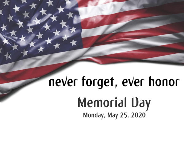 Transparent Memorial Day Flag of the United States United States for US Memorial Day for Memorial Day