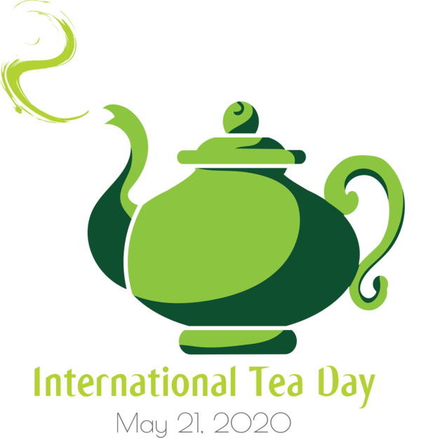 Transparent International Tea Day Logo Tea Design for Tea Day for International Tea Day