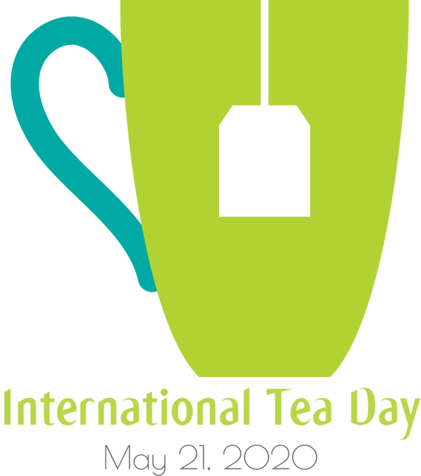 Transparent International Tea Day Logo Angle Font for Tea Day for International Tea Day