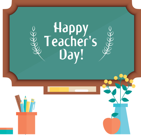 Transparent World Teacher's Day Teachers' Day Maestro Teacher for Teachers' Days for World Teachers Day