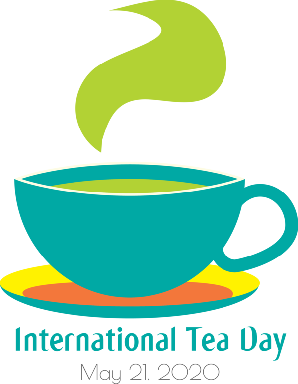 Transparent International Tea Day Coffee cup Logo Coffee for Tea Day for International Tea Day
