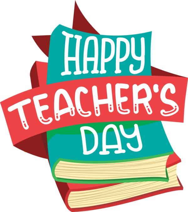 Transparent World Teacher's Day Logo Line Point for Teachers' Days for World Teachers Day