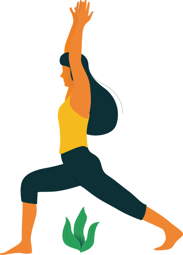 Transparent Yoga Day Pixel Abstract art for Yoga for Yoga Day