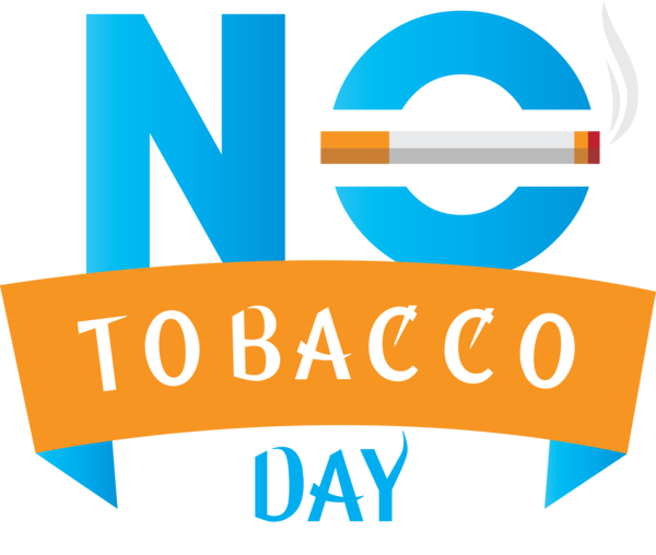 Transparent World No-Tobacco Day Logo Line Area for No Tobacco Day for World No Tobacco Day