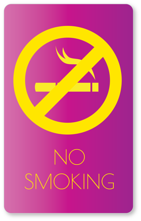 Transparent World No-Tobacco Day Sticker  Smoking Area Sign for No Tobacco Day for World No Tobacco Day