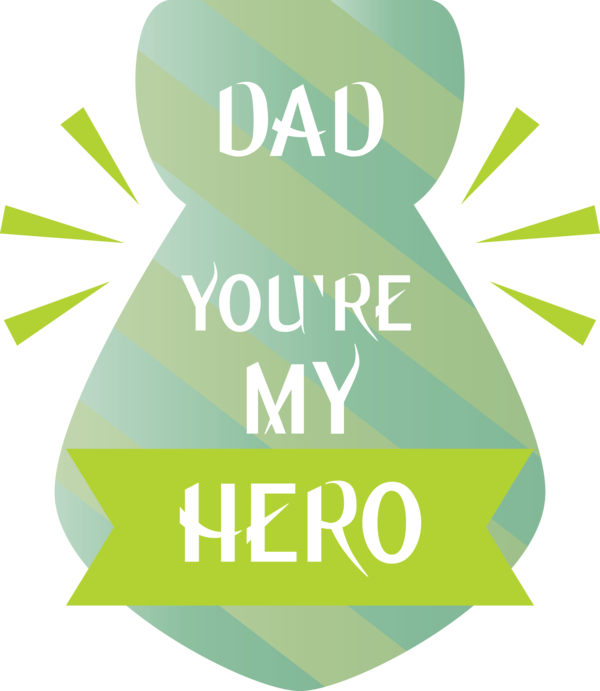 Transparent Father's Day Logo Font Leaf for Happy Father's Day for Fathers Day