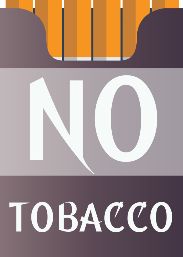 Transparent World No-Tobacco Day Logo Font Purple for No Tobacco Day for World No Tobacco Day
