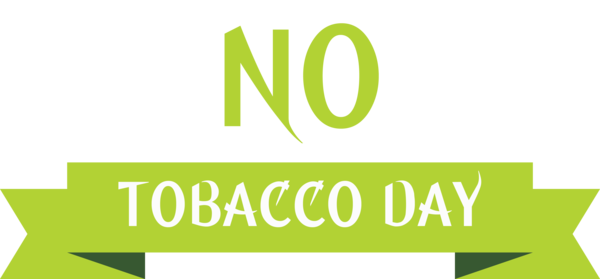 Transparent World No-Tobacco Day Logo Font Angle for No Tobacco Day for World No Tobacco Day