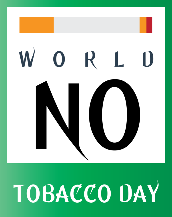 Transparent World No-Tobacco Day Logo Angle Line for No Tobacco Day for World No Tobacco Day