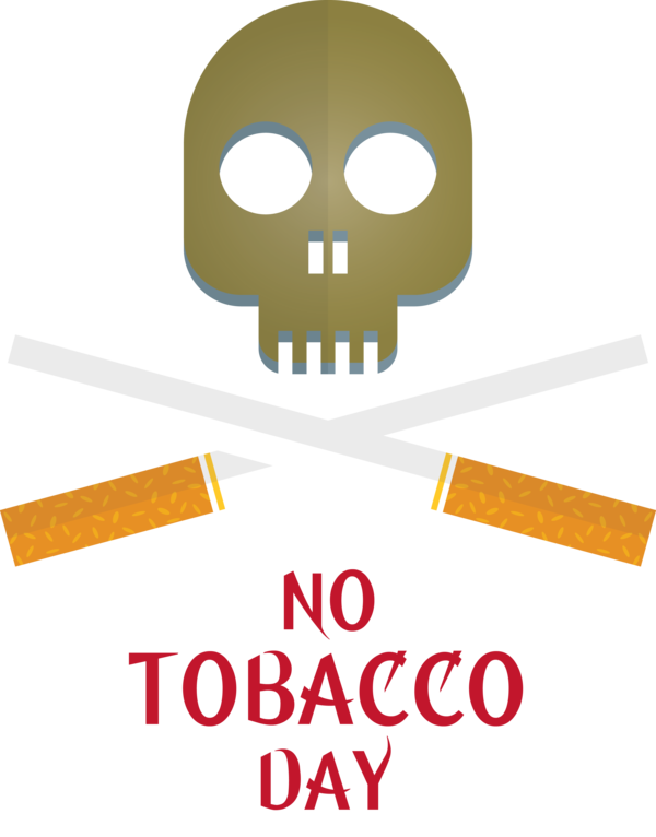 Transparent World No-Tobacco Day Logo Smoking cessation Font for No Tobacco Day for World No Tobacco Day