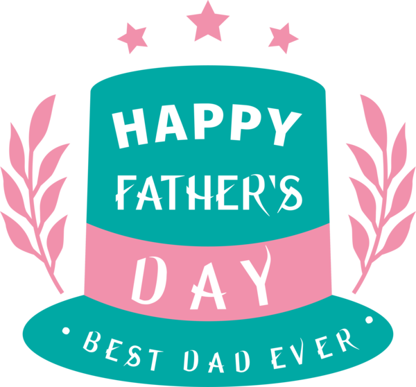 Transparent Father's Day Glasgow  Logo for Happy Father's Day for Fathers Day