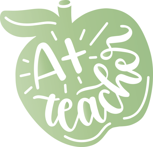 Transparent World Teacher's Day Logo Font Design for Teachers' Days for World Teachers Day