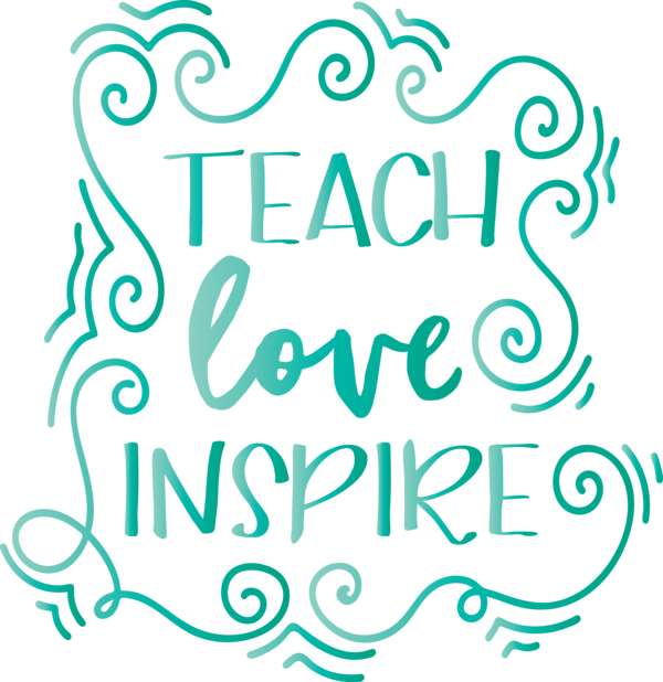Transparent World Teacher's Day Logo Plants Pattern for Teachers' Days for World Teachers Day
