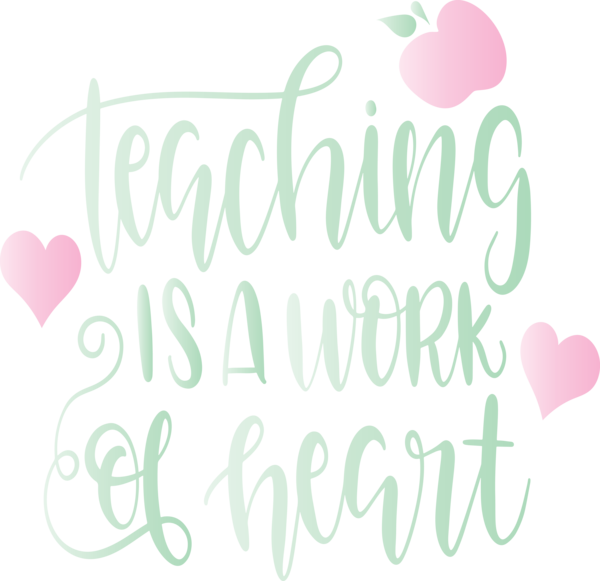 Transparent World Teacher's Day Logo Pink M Petal for Teachers' Days for World Teachers Day