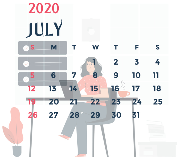 Transparent New Year Digital marketing Marketing Public Relations for Printable 2020 Calendar for New Year