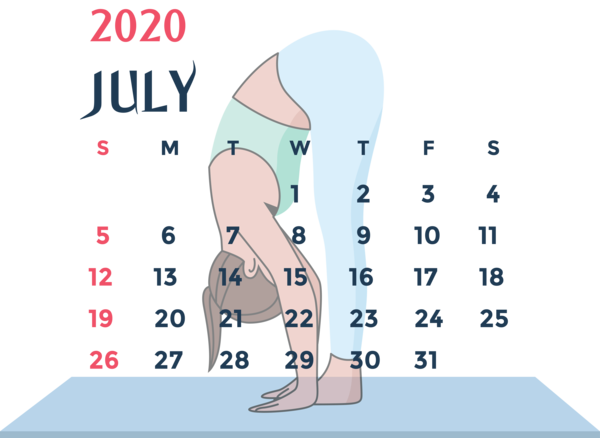 Transparent New Year Calendar 2020 Holiday for Printable 2020 Calendar for New Year