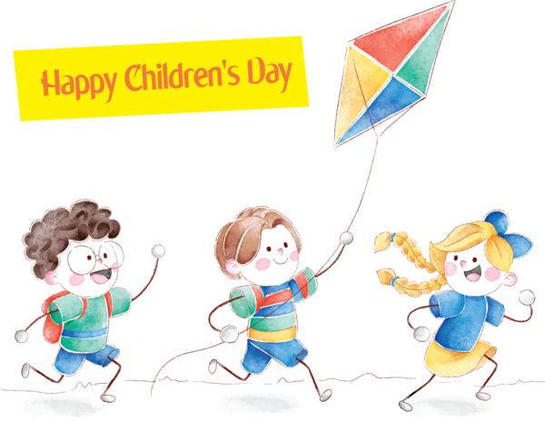 Transparent International Children's Day Children's Day Design Industrial design for Children's Day for International Childrens Day