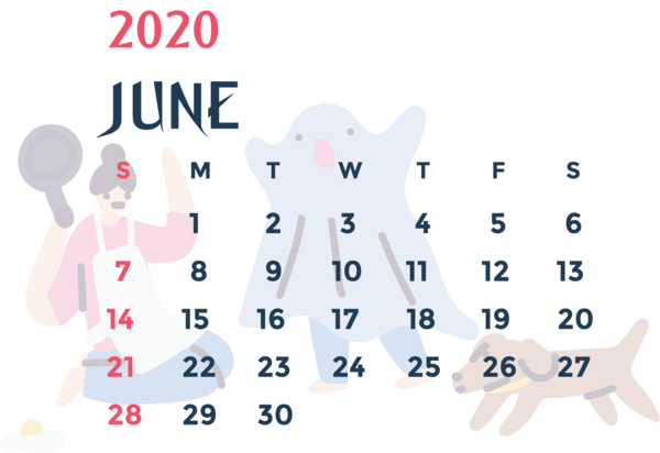 Transparent New Year Logo Line Point for Printable 2020 Calendar for New Year