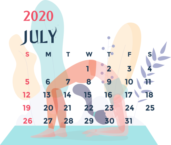 Transparent New Year Shoe Design Meter for Printable 2020 Calendar for New Year