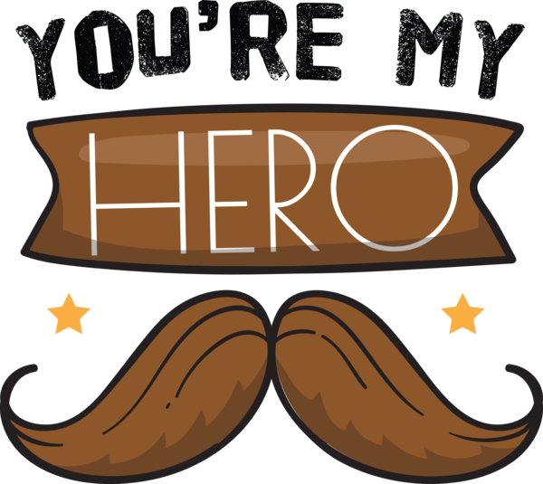 Transparent Father's Day M. Moustache Logo Orange S.A. for Happy Father's Day for Fathers Day